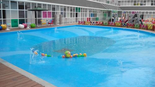 廣州雅居樂(lè)劍橋郡幼兒園泳池工程
